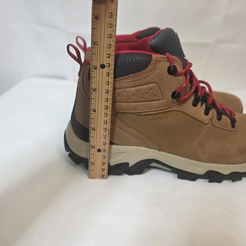 Columbia Hiking Boots Mens Size 14 Newton Ridge Plus II Waterproof Brown